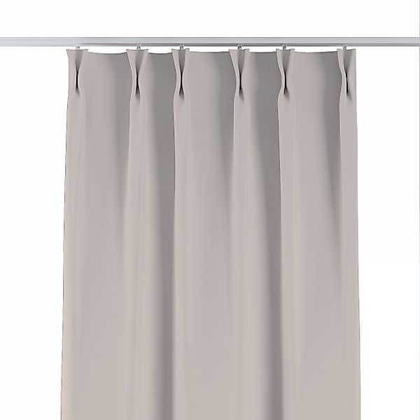 Vorhang mit flämischen 2-er Falten, beige, Blackout 300 cm (269-40) günstig online kaufen