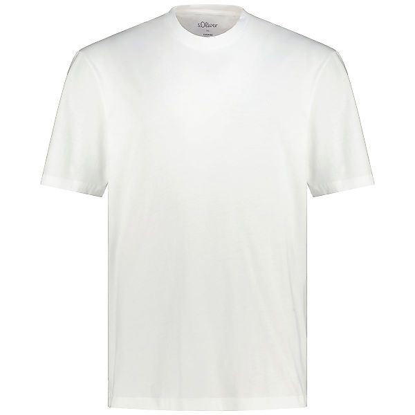 s.Oliver T-Shirt aus Baumwolle Farbe weiß Größe: 4XL günstig online kaufen