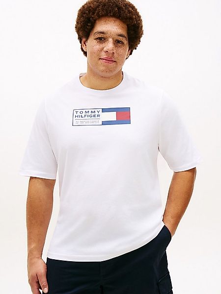 Tommy Hilfiger Big & Tall T-Shirt BRAND LOVE TEXT Regular fit für große Grö günstig online kaufen