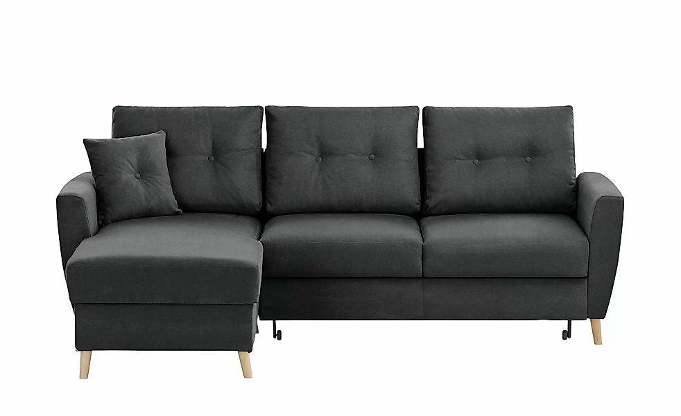 Ecksofa  Carla ¦ grau ¦ Maße (cm): B: 230 H: 93 T: 159.0 Polstermöbel > Sof günstig online kaufen