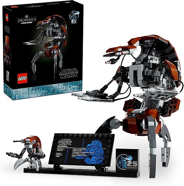 LEGO® Droideka™ (75381), LEGO Star Wars ™ Konstruktionsspielsteine, (583 St günstig online kaufen