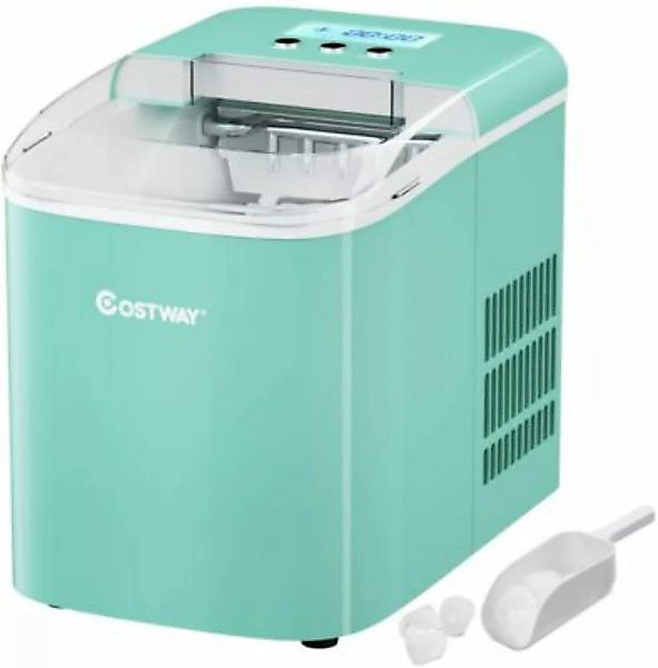 COSTWAY® Eismaschine inkl. Eiswürfelschaufel grün günstig online kaufen