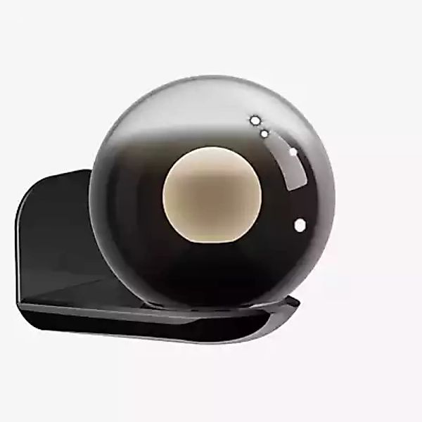 Occhio Luna Parete Wandleuchte LED, rauch - mit cover günstig online kaufen