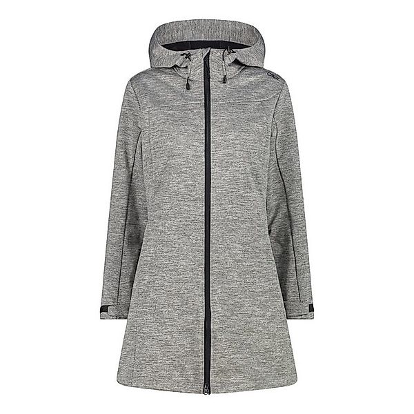 CMP Funktionsjacke WOMAN COAT FIX HOOD GESSO MEL.-ANTRACITE günstig online kaufen