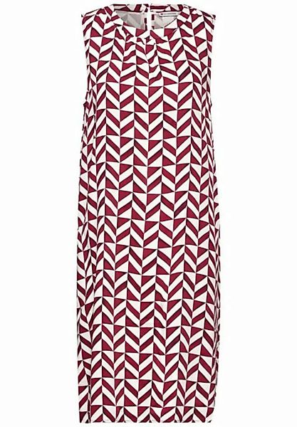 STREET ONE Sommerkleid EOS_Printed_Sleeveless Dress, Mahogany Red günstig online kaufen