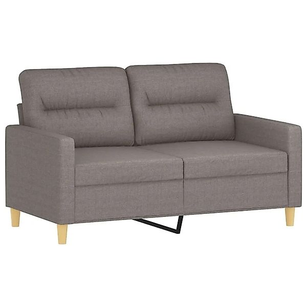 vidaXL 2-Sitzer-Sofa Taupe 120 cm Stoff 359234 günstig online kaufen