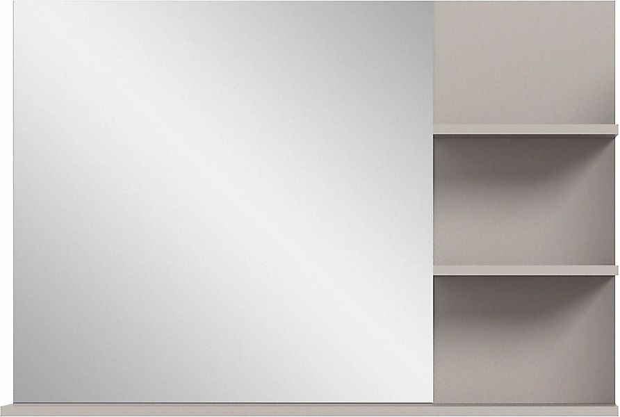 welltime Spiegel "Skygge, Breite 100 cm, 3 Ablageböden, hochwertiges Spiege günstig online kaufen