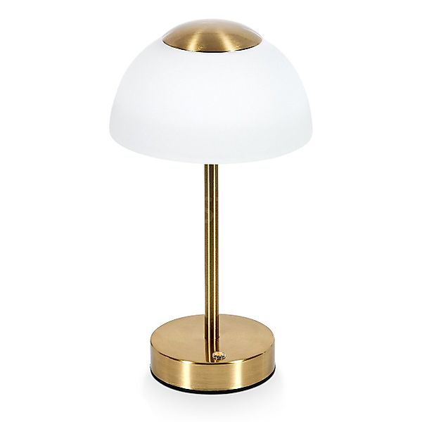 hofstein Tischleuchte dimmbare Tischlampe aus Metall/Glas günstig online kaufen