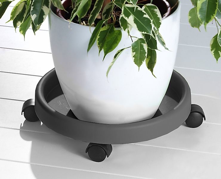 Ruco Blumentopfuntersetzer, (Set, 2 tlg.), Kunststoff, Ø 34 cm günstig online kaufen