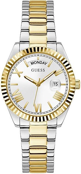 Guess Quarzuhr LUNA GW0308L6, Armbanduhr, Damenuhr, Datum, Edelstahlarmband günstig online kaufen