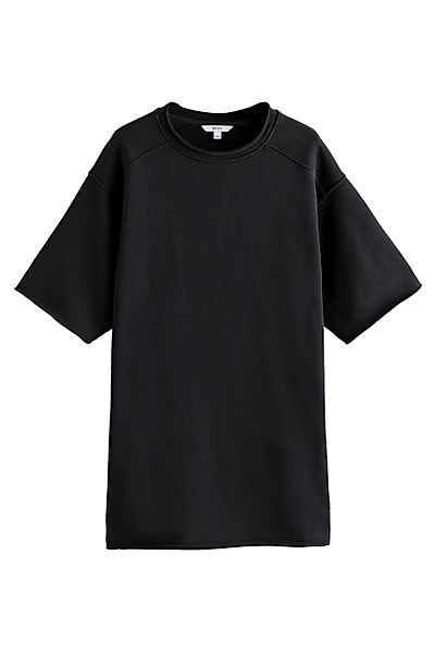 Next Shirtkleid Sweatshirt mit unversäubertem Saum günstig online kaufen