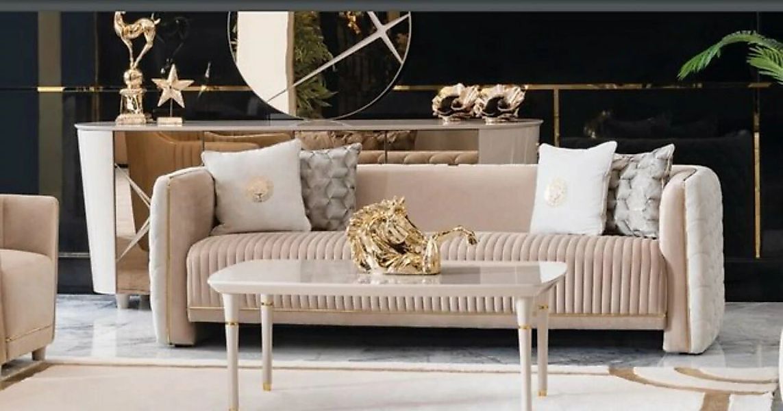 JVmoebel 3-Sitzer Dreisitzer Couch Polster Luxus Sofa Sitz Sofas Zimmer 3er günstig online kaufen