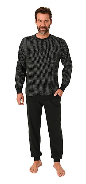 Normann Pyjama Normann Herren Langarm Schlafanzug günstig online kaufen