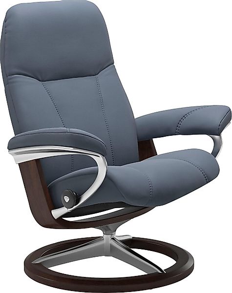Stressless Relaxsessel "Consul", mit Signature Base, Größe M, Gestell Braun günstig online kaufen