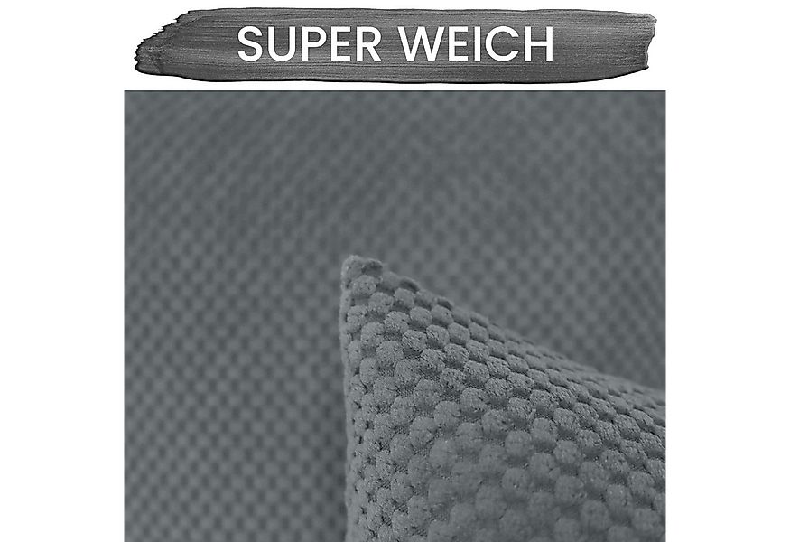 Amilian Dekokissen 2er Set Kissen - Zierkissen - Sofakissen mit Füllung und günstig online kaufen