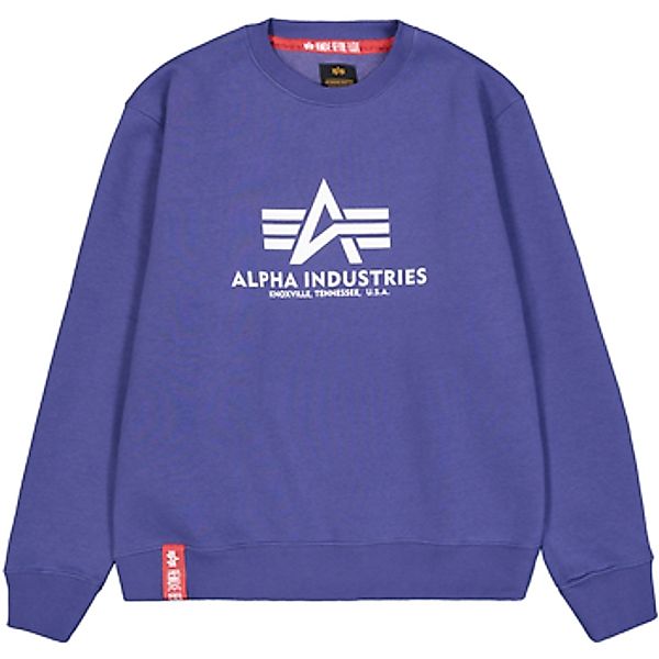 Alpha Industries  Sweatshirt Basic Sweater - night purple günstig online kaufen