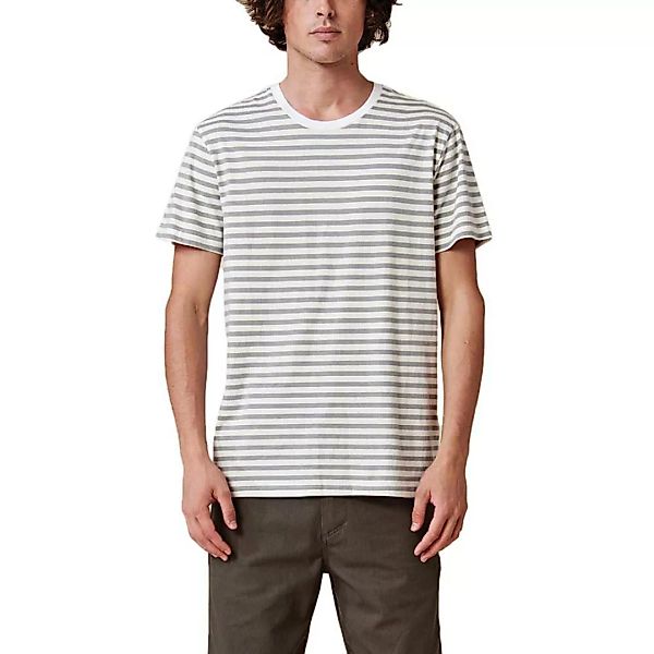 Globe Horizon Striped Kurzärmeliges T-shirt 2XL White günstig online kaufen