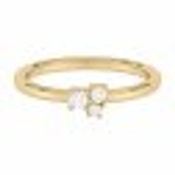 Ring 585 Gelbgold mit im Labor gezüchteten Diamanten günstig online kaufen