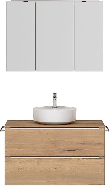 nobilia Badmöbel-Set "Alvene" vormontiert, mit Soft-Close, 2 Stk. tlg. günstig online kaufen