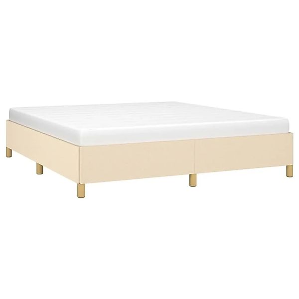 vidaXL Boxspringbettgestell Creme 160x200 cm Stoff 3120974 günstig online kaufen