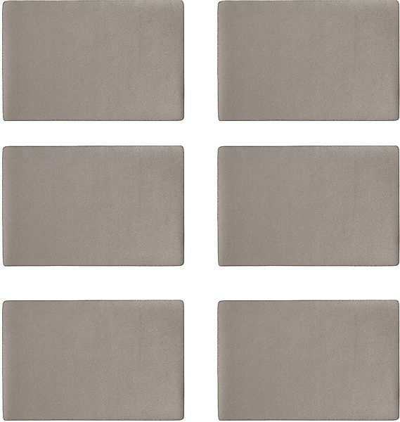 Zeller Present Platzset, (Set, 6-St), Kunstleder, günstig online kaufen