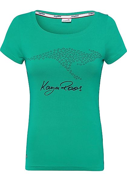 KangaROOS T-Shirt mit großem Label-Druck günstig online kaufen