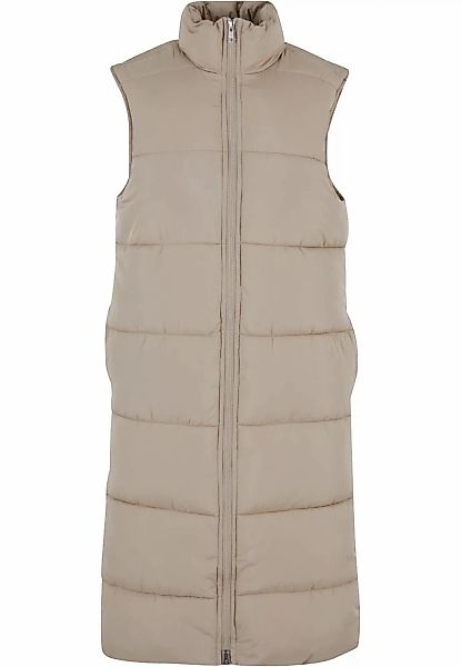 URBAN CLASSICS Steppweste "Urban Classics Damen Ladies Long Puffer Vest" günstig online kaufen