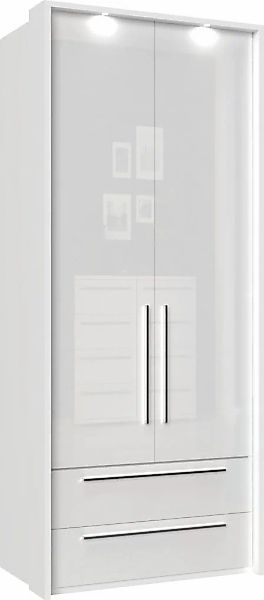 Places of Style Drehtürenschrank "Piano, inklusive Rahmen und Beleuchtung, günstig online kaufen