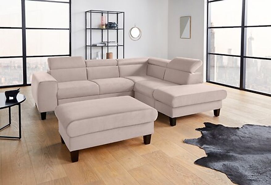 COTTA Polstergarnitur »Morven L-Form«, (Set), Set bestehend aus: Ecksofa mi günstig online kaufen