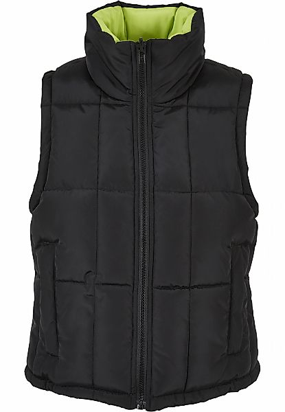 URBAN CLASSICS Steppweste "Urban Classics Damen Ladies Reversible Cropped P günstig online kaufen