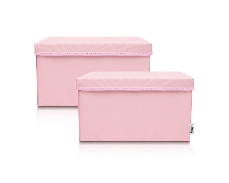 Lifeney Faltbox Aufbewahrungsbox, Rosa, groß, 2er Set günstig online kaufen