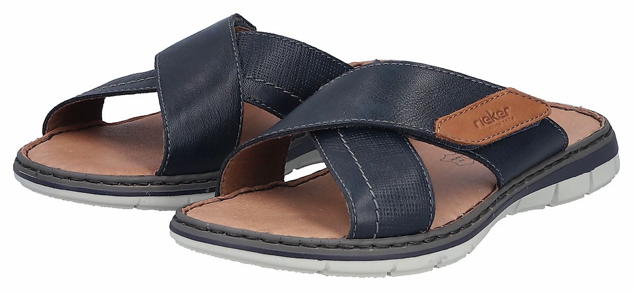 Rieker Pantolette Sommerschuh, Strandschuh, Urlaubsschuh mit weicher Innens günstig online kaufen