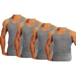 TEXEMP Tanktop 4er Pack Herren Unterhemd günstig online kaufen