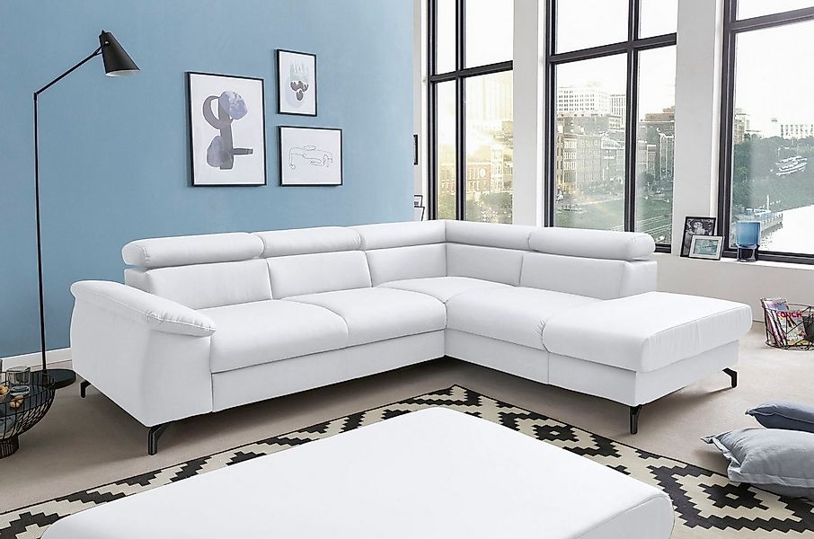 COTTA Polstergarnitur Komaris L-Form, (Set), Set bestehend aus: Ecksofa mit günstig online kaufen