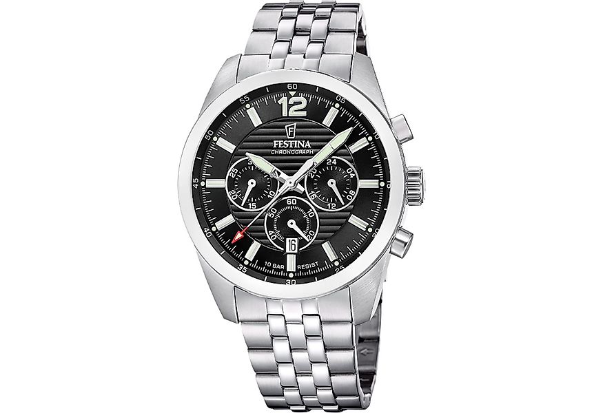 Festina Chronograph Timeless Chronograph F20742/3, Quarzuhr, Armbanduhr, He günstig online kaufen