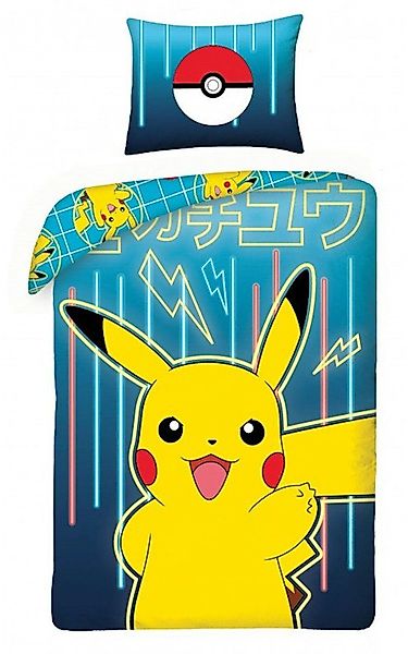 POKÉMON Bettwäsche Pokemon GO Pikachu Kinderbettwäsche günstig online kaufen