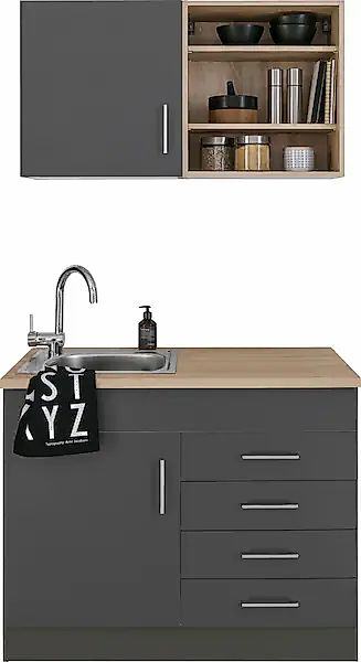 KOCHSTATION Pantryküche "KS-Mali" Breite 100 cm, wahlweise mit E-Geräten günstig online kaufen