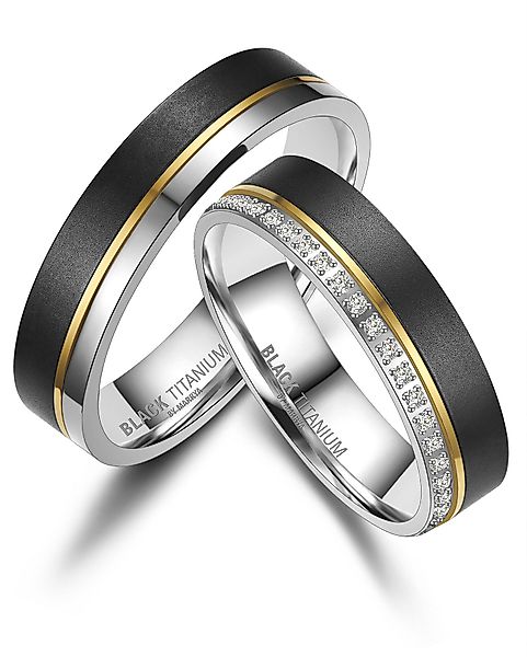 MARRYA Verlobungsring BLACK TITANIUM by MARRYA günstig online kaufen