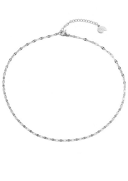 Hey Happiness Choker Rolo Kette Damen, Kurze Edelstahl Halskette ohne Anhän günstig online kaufen