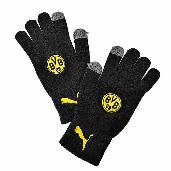 PUMA Handschuhe Borussia Dortmund (BVB) - Unisex, Schwarz/Gelb M (Gr. Mediu günstig online kaufen