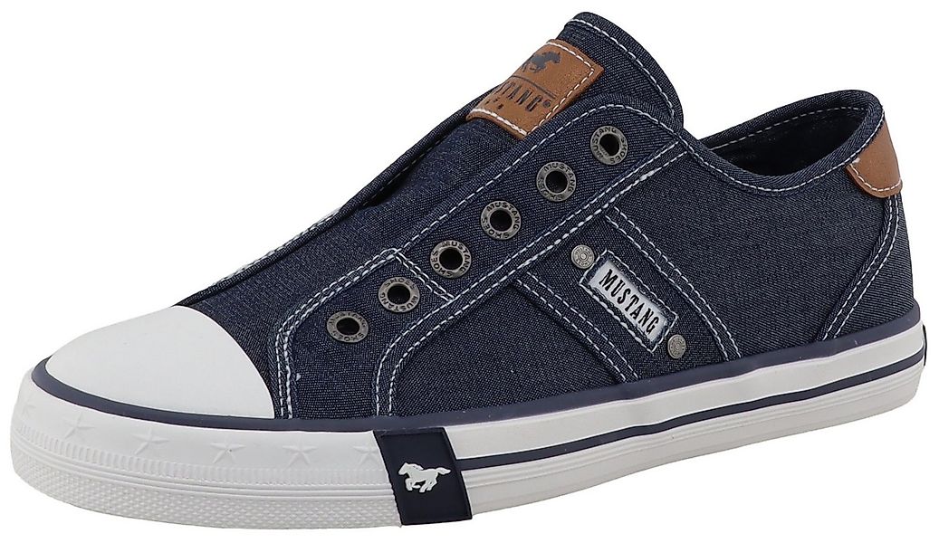 Mustang Shoes Winona Slip-On Sneaker Slipper, Halbschuh mit modischen Kontr günstig online kaufen