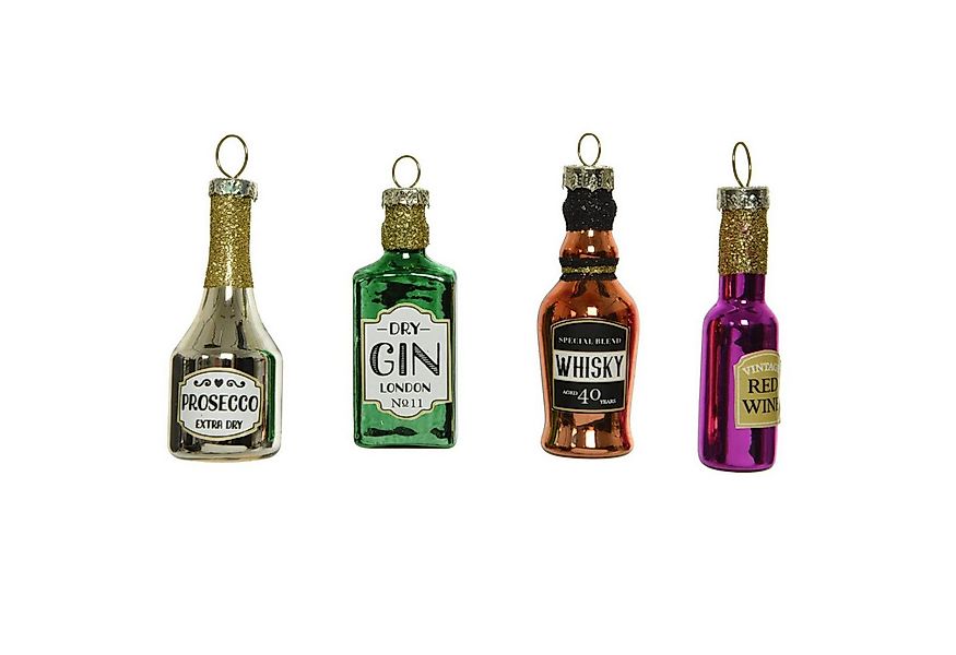 MARELIDA Christbaumschmuck Weihnachtsbaumschmuck ALKOHOLMIX Prosecco Gin Wh günstig online kaufen