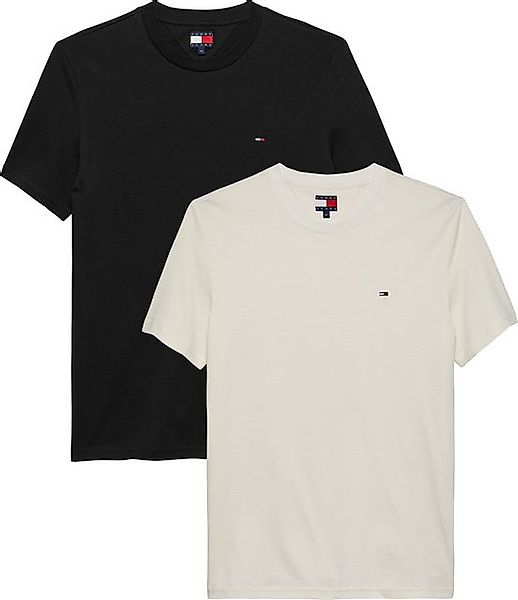 Tommy Jeans Rundhalsshirt TJM XSLIM 2PACK JERSEY TEE EXT (Packung, 2er-Pack günstig online kaufen