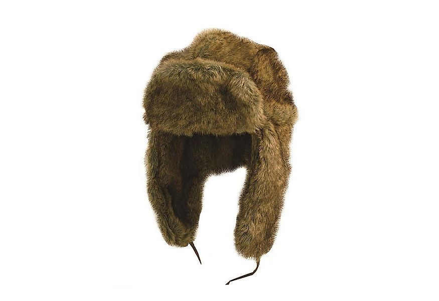 Outbacker Fellimitatmützen Vegane Fellmütze mit Ohrenklappen & Kinnriemen günstig online kaufen