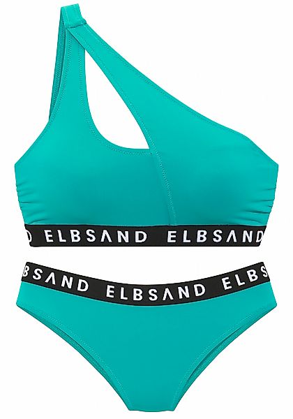 Elbsand Bustier-Bikini, mit Markenschriftzügen in Kontrastfarbe günstig online kaufen