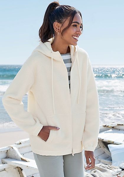 Elbsand Fleecejacke, mit Kapuze, mit Kapuze günstig online kaufen