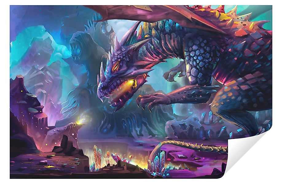 Wallarena Fototapete Kinderzimmer Junge Drachen Fantasy günstig online kaufen