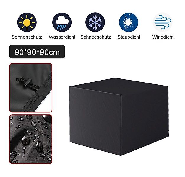 OSTWOLKE Gartenmöbel-Schutzhülle Gartentisch Abdeckung Schutzhülle Gartenmö günstig online kaufen