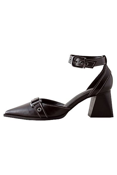 Next Forever Comfort® Blockabsatz-Schuhe mit Schnalle High-Heel-Sandalette günstig online kaufen