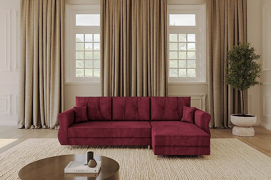 ALTDECOR Ecksofa APOL-L, Couch mit Schlaffunktion, günstig online kaufen